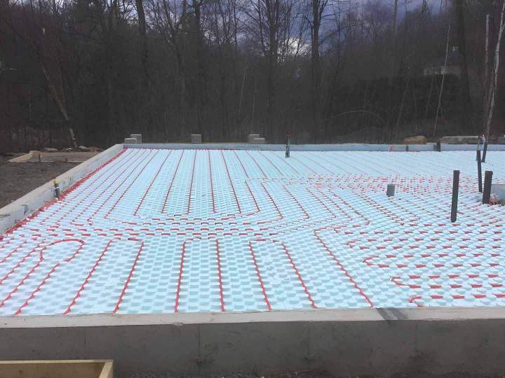 Plancher radiant électrique Granby