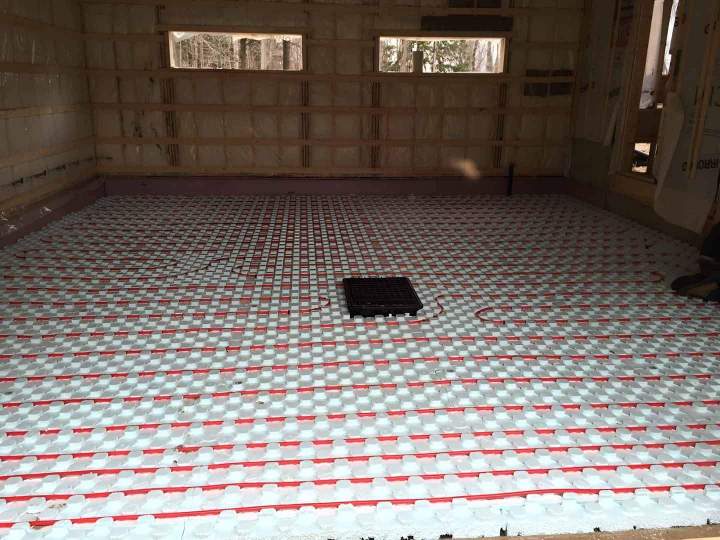 Service de plancher radiant Granby