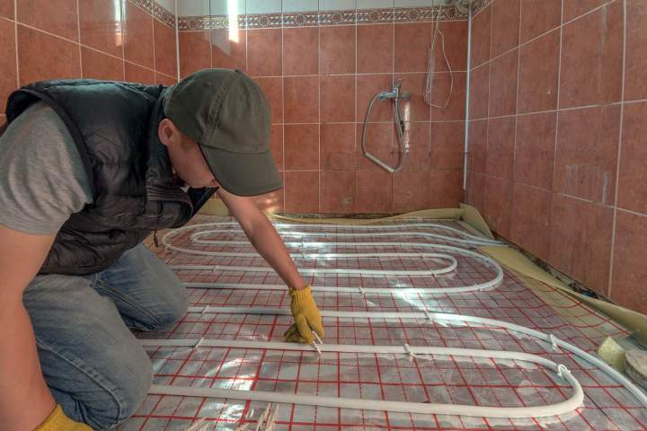 Fil chauffant sous carrelage Granby