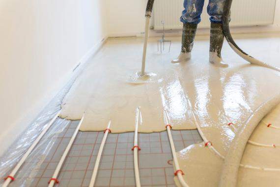 Plancher radiant, Brossard